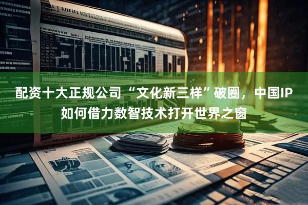 配资十大正规公司 “文化新三样”破圈，中国IP如何借力数智技术打开世界之窗
