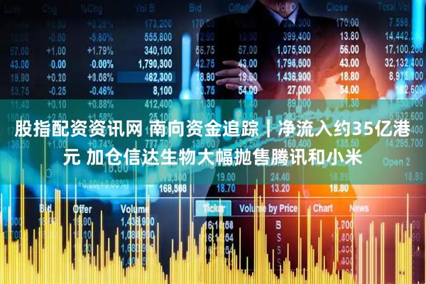 股指配资资讯网 南向资金追踪｜净流入约35亿港元 加仓信达生物大幅抛售腾讯和小米